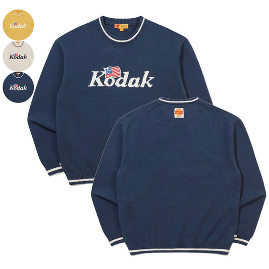 【WE ARE】韓國KODAK柯達休閒針織毛衣K6123LKT12