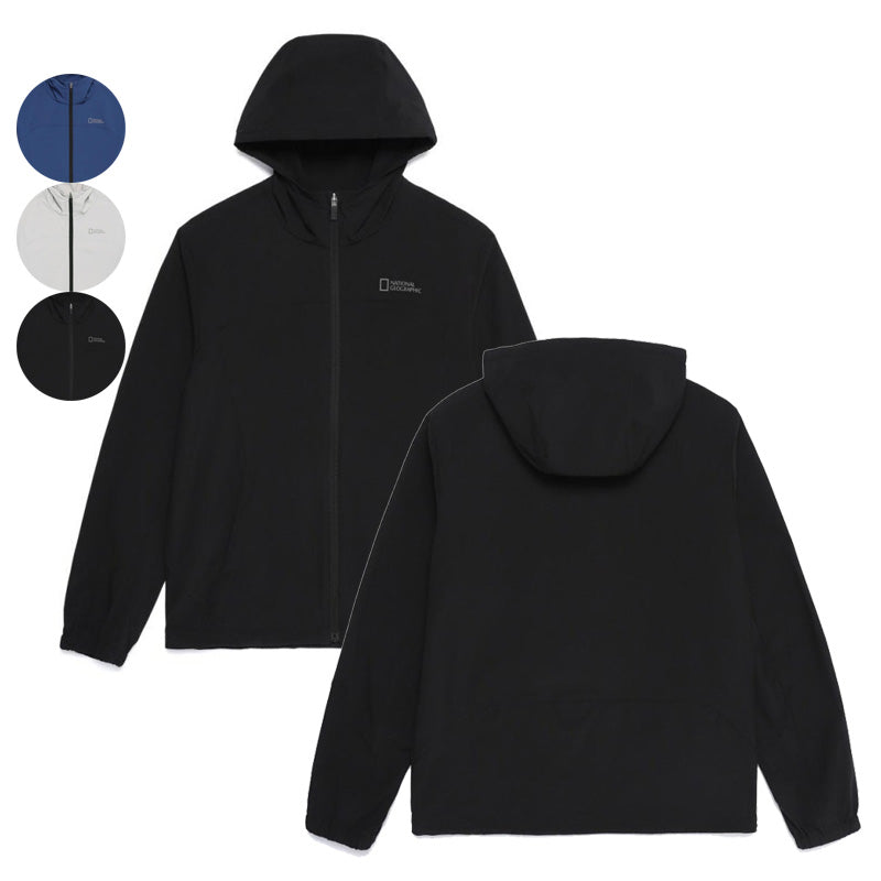 【WE ARE】韓國國家地理連帽拉鏈外套N253UJP220