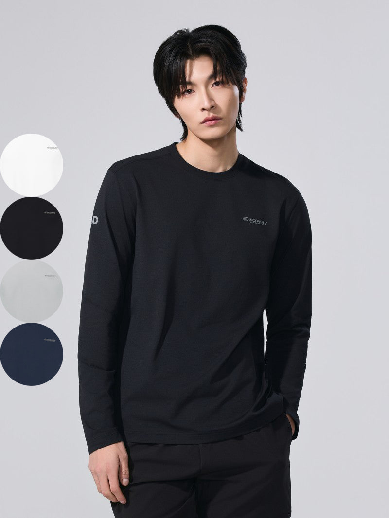 【WE ARE】韓國Discovery休閒防曬長袖T恤DMRL33061