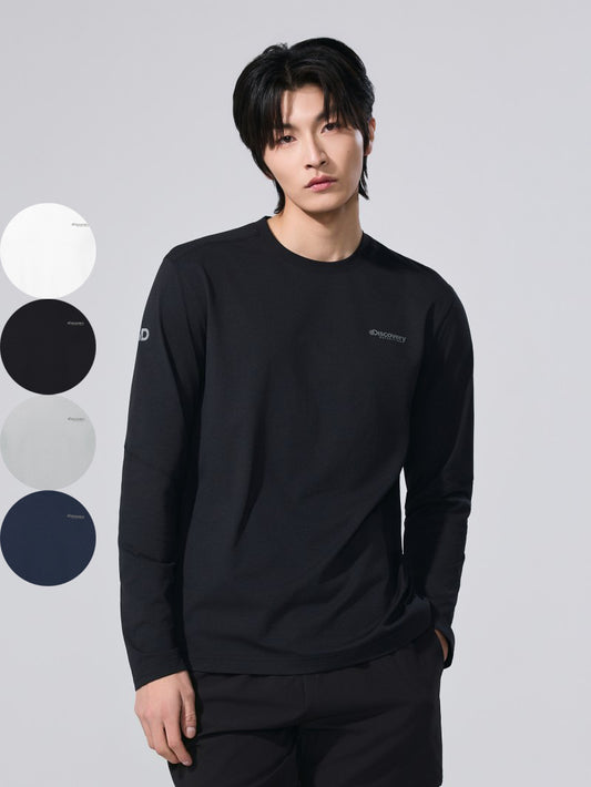 【WE ARE】韓國Discovery休閒防曬長袖T恤DMRL33061