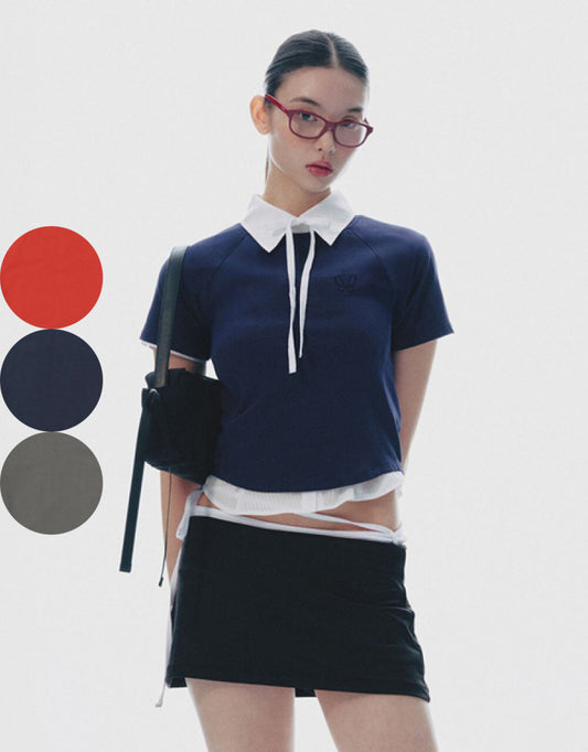 【WE ARE】韓國MMLG 女款合身短袖T恤MMWBE1THT133