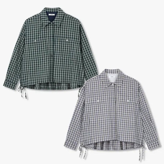 【WE ARE】韓國Studio Tomboy格子上衣9106121105