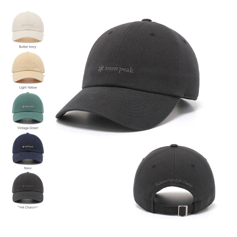【WE ARE】韓國snow peak雪峰棒球帽S26ZUFBC30