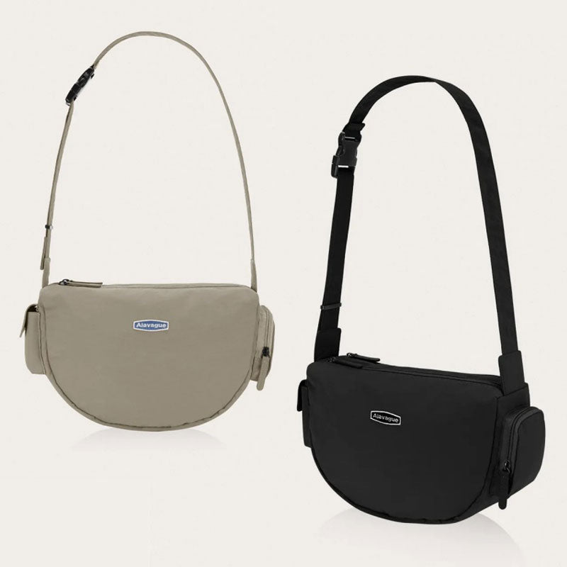 【WE ARE】韓國ALAVAGUE休閒單肩斜挎包켐프스 호보백 M