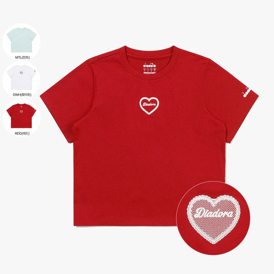 女款【WE ARE】韓國Diadora休閒短袖T恤D6222LRS19