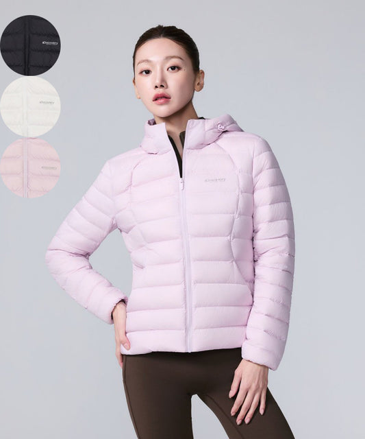 女款【WE ARE】韓國Discovery休閒羽絨服連帽外套DWDJ9T066