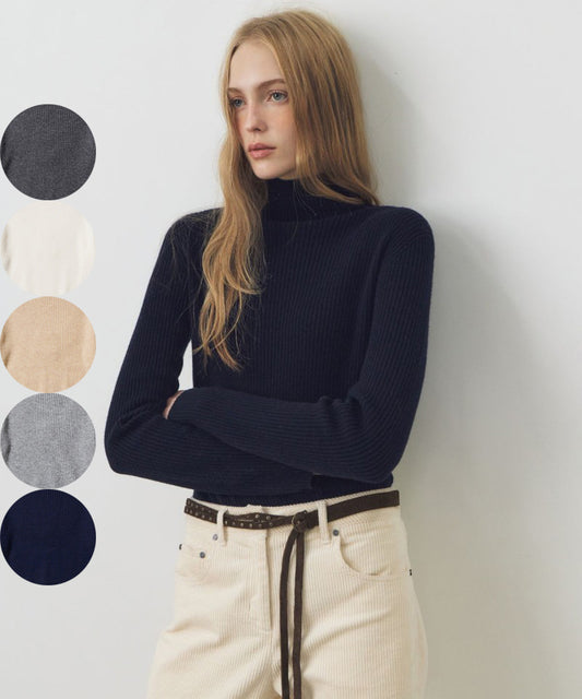 【WE ARE】韓國CITYBREEZE@ 95%羊毛高領針織衫 CTH4KT04