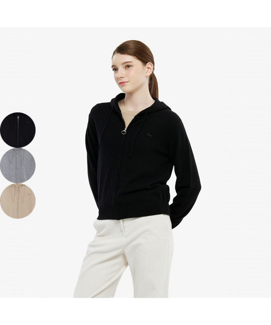 女款【WE ARE】韓國LACOSTE鱷魚開衫外套AF401E55N