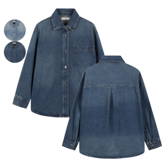 女款【WE ARE】韓國POLHAM復古牛仔外套PHF4WC2043