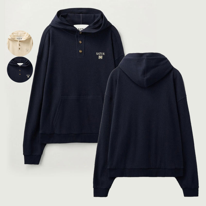 【WE ARE】韓國Satur休閒大學T衛衣SA253UTH02