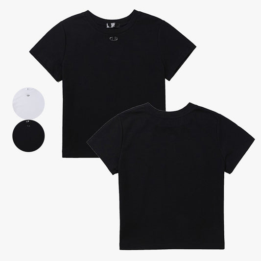 【WE ARE】韓國DONTBELATE 基礎款logo短袖T恤