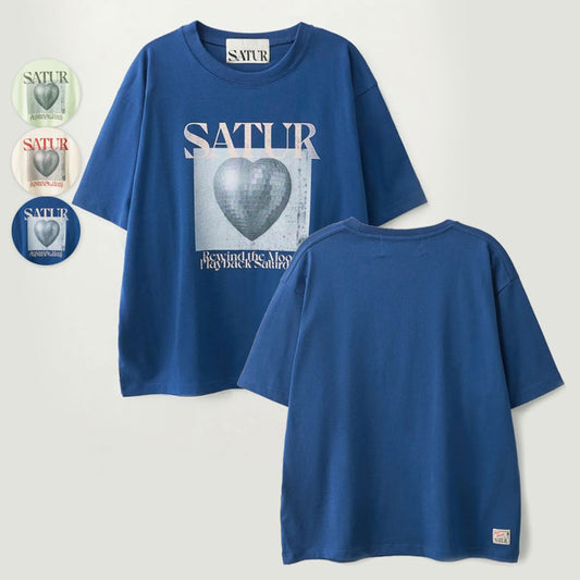 Satur折扣款 男款【WE ARE】韓國Satur休閒短袖T恤SA262MTS04