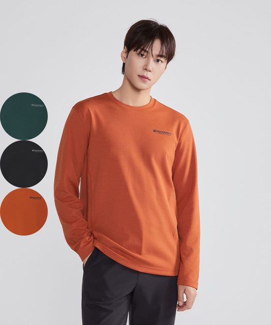 *Dis特價款* 男款【WE ARE】韓國Discovery長袖T恤DMRL33054