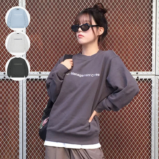 【WE ARE】韓國LMC 刺繡logo大學T 0LM46CSW111