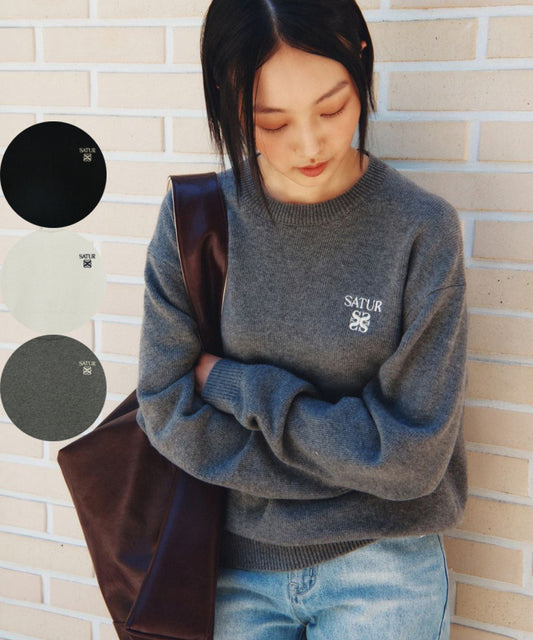 男女同款【WE ARE】韓國Satur毛衣SA253UKT11