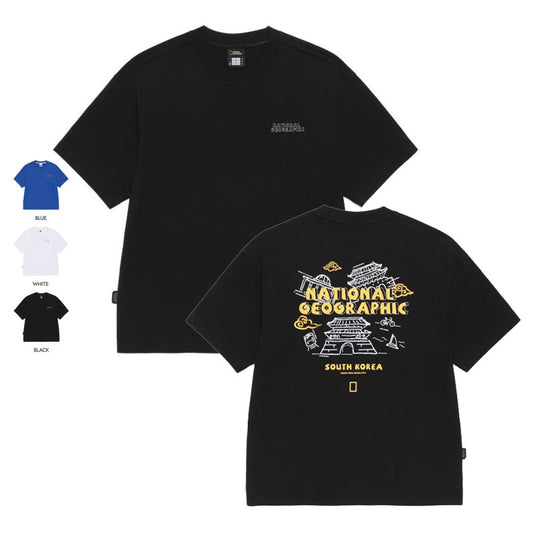 【WE ARE】韓國國家地理休閒短袖T恤N262UTS624