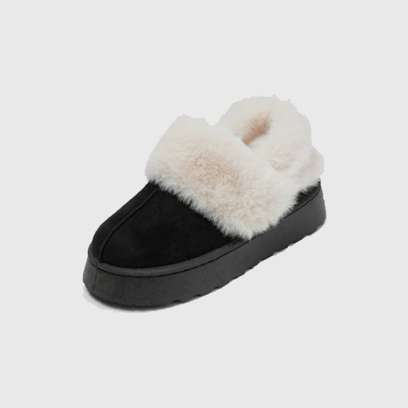 【WE ARE】韓國CHAAKAN 舒服厚底雪拖 (毛毛可拆) WTSDR4G86