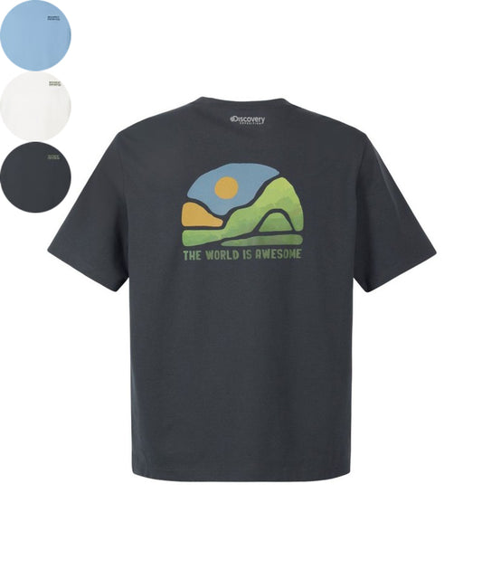 【WE ARE】韓國Discovery休閒短袖T恤DXRS8B063