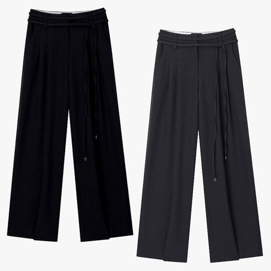 【WE ARE】韓國DONTBELATE 打摺西裝褲