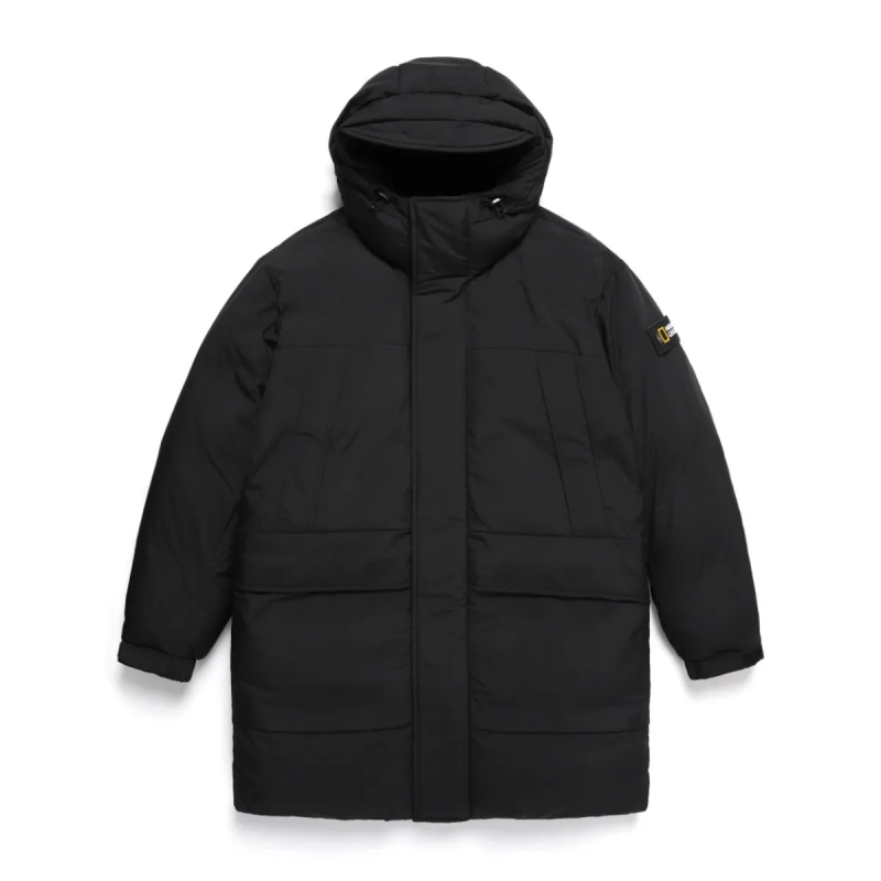 【WE ARE】Korea National Geographic hooded down jacket long coat N244UDW141