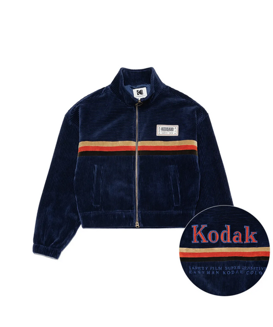 [Ready Stock] Kodak Discount Women's [WE ARE] Korean KODAK Corduroy Jacket K3422LFTN1