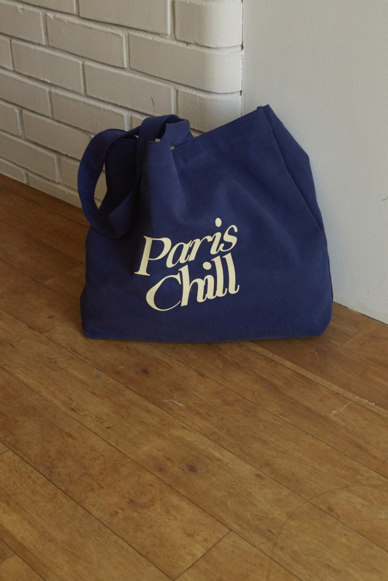 網路限定【WE ARE】韓國Paris Chill Bag單肩帆布包