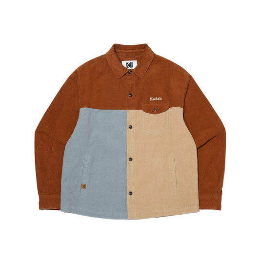 [Ready Stock][WE ARE] Korean KODAK Kodak Colorblock Shirt K4323LPJ92