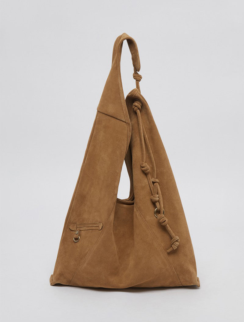 【WE ARE】韓國Archivepke Knotted layer bag 麂皮扭結包 OVBAX25036