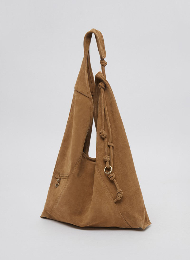 【WE ARE】韓國Archivepke Knotted layer bag 麂皮扭結包 OVBAX25036