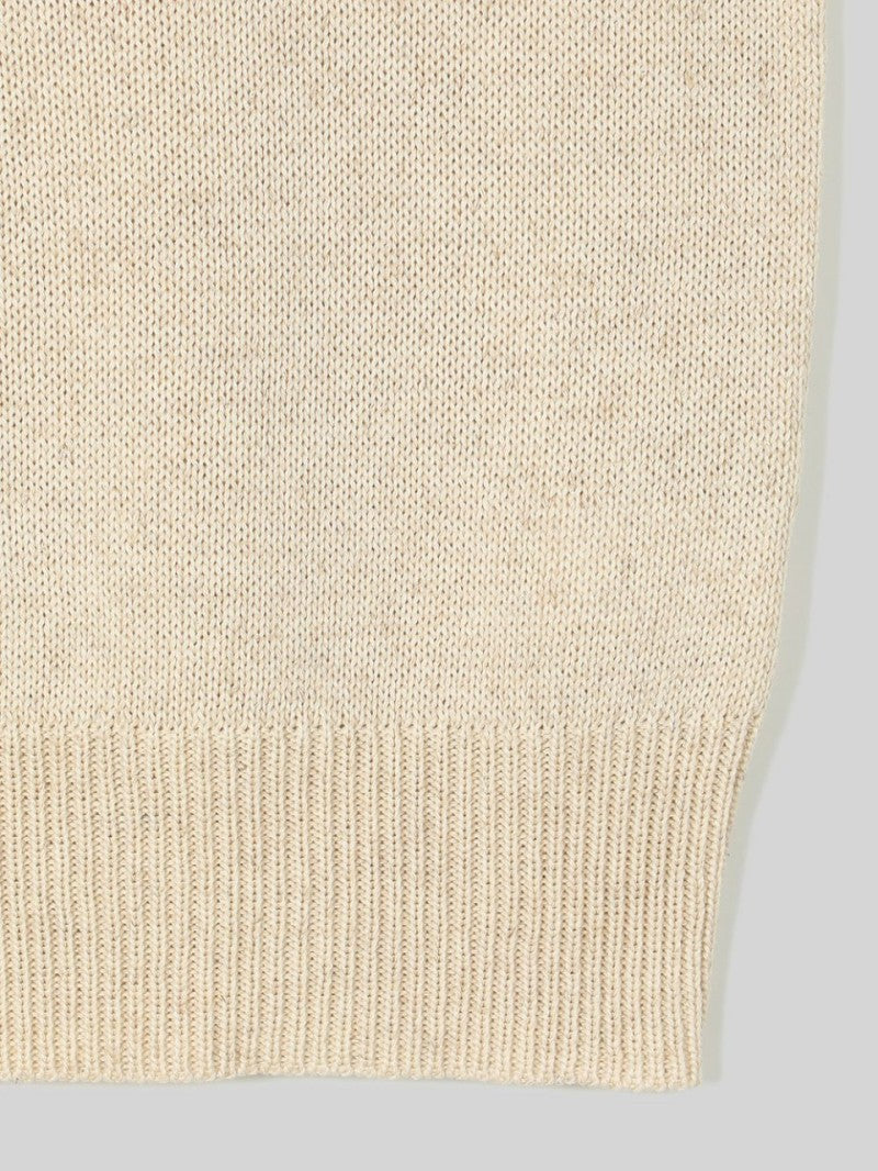 【WE ARE】韓國STUDIO SALT燕麥針織背心 HALTERNECK