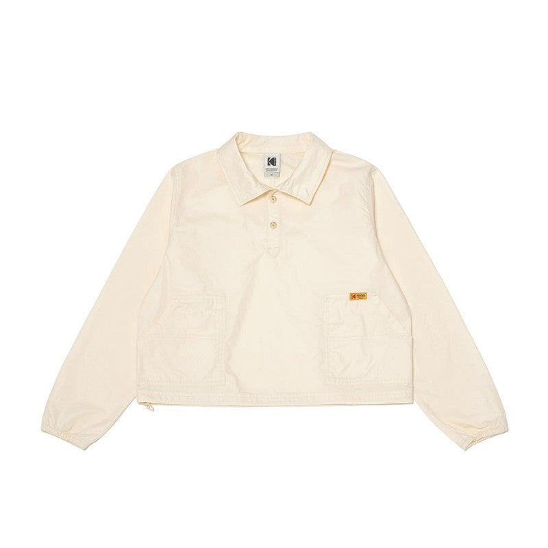 Women's [WE ARE] Korean KODAK Kodak short version POLO top K5122LWTC1