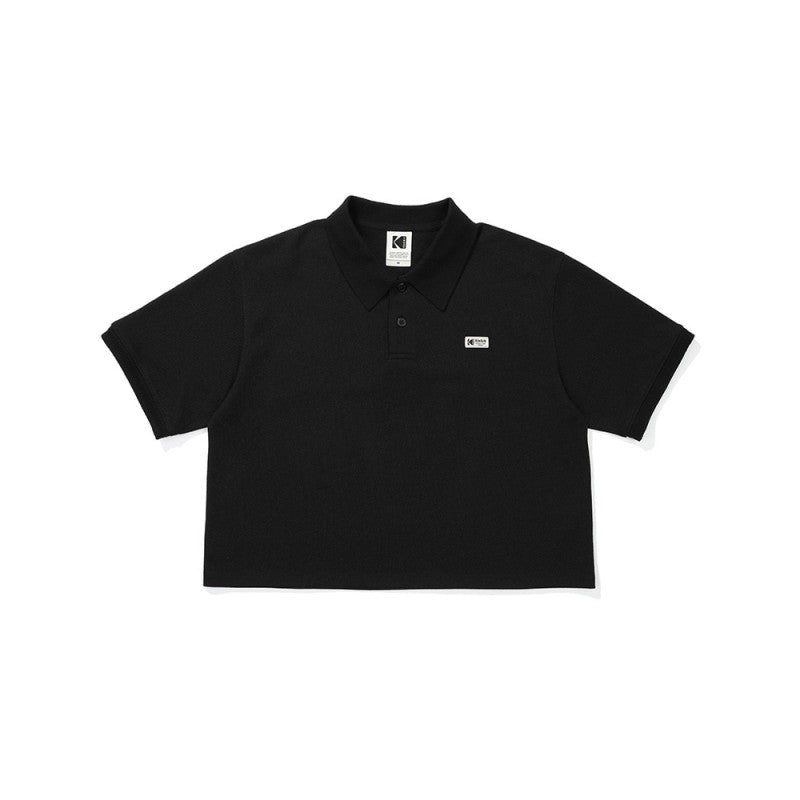 Women's [WE ARE] Korean KODAK Kodak short version POLO short sleeve K5222ETS32