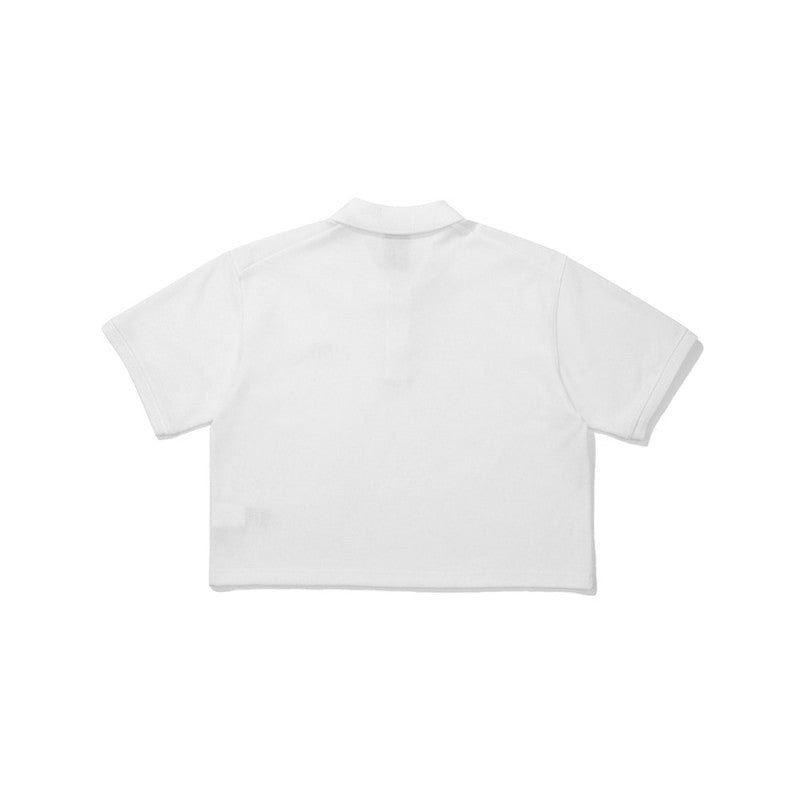 Women's [WE ARE] Korean KODAK Kodak short version POLO short sleeve K5222ETS32