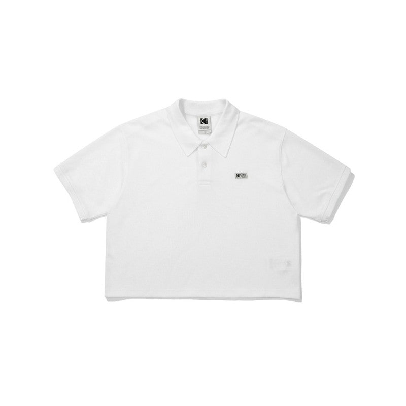 Women's [WE ARE] Korean KODAK Kodak short version POLO short sleeve K5222ETS32