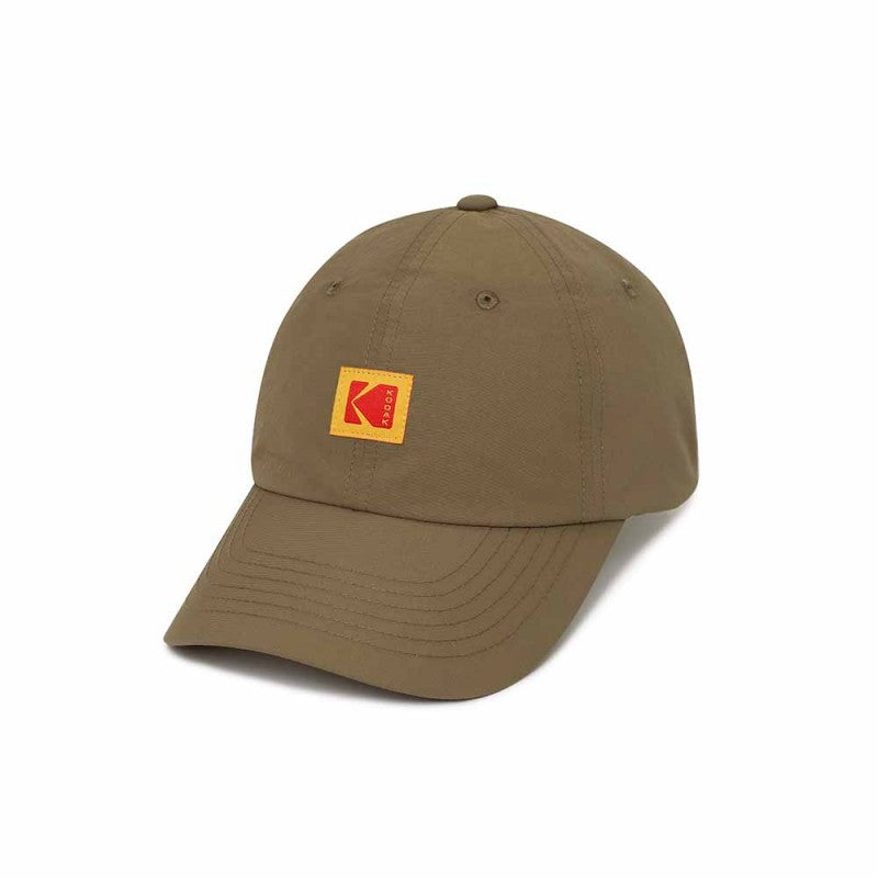 【WE ARE】Korea โกดัก Square Logo Nylon Relax Fit Ball Cap K5143LCP33