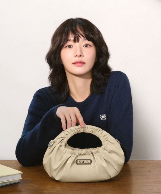 Medium [WE ARE] Korean Satur Cloud Dumpling Bag SA245UAB03