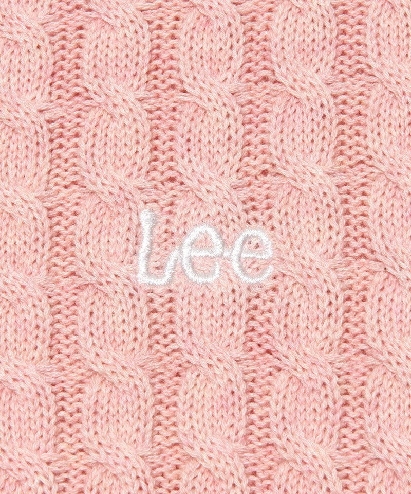 Women's [WE ARE] Korean LEE twisted knit short-sleeved T-shirt LE2502KT63