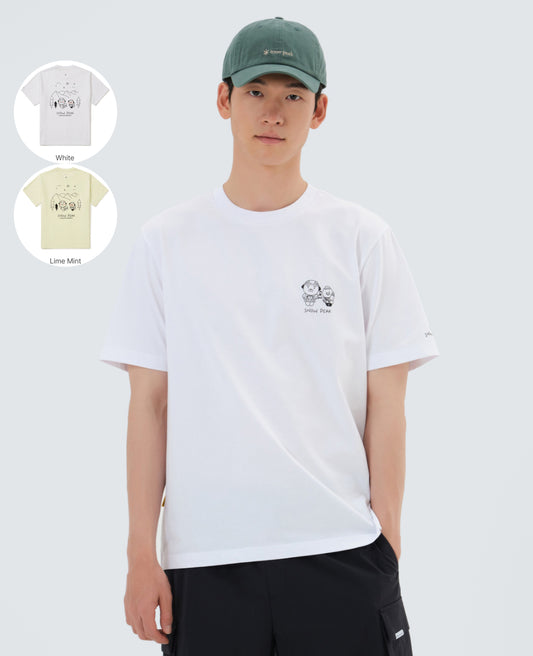 聯名款【WE ARE】韓國Snow Peak X Kakao Friends男款AEROCOOL短袖T恤S25MMFTS09