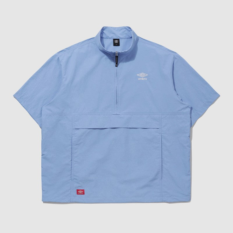 【WE ARE】韓國Umbro 經典半拉鍊短袖上衣UQ223CWT42