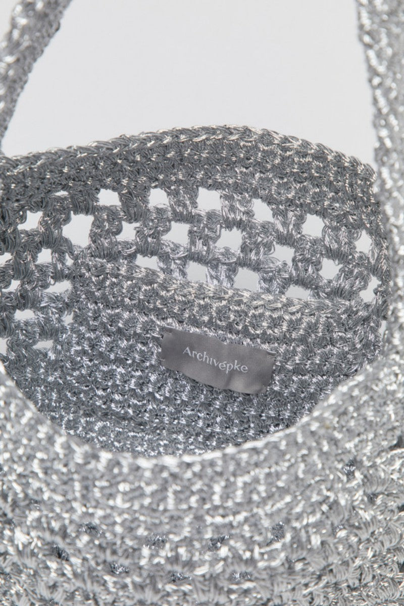 【WE ARE】韓國Archivepke Gem net bag網兜單肩包OVBSM25101