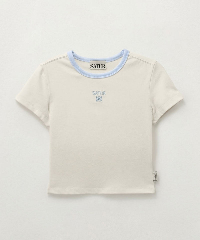 女款【WE ARE】韓國Satur休閒短袖T恤SA252WTS32