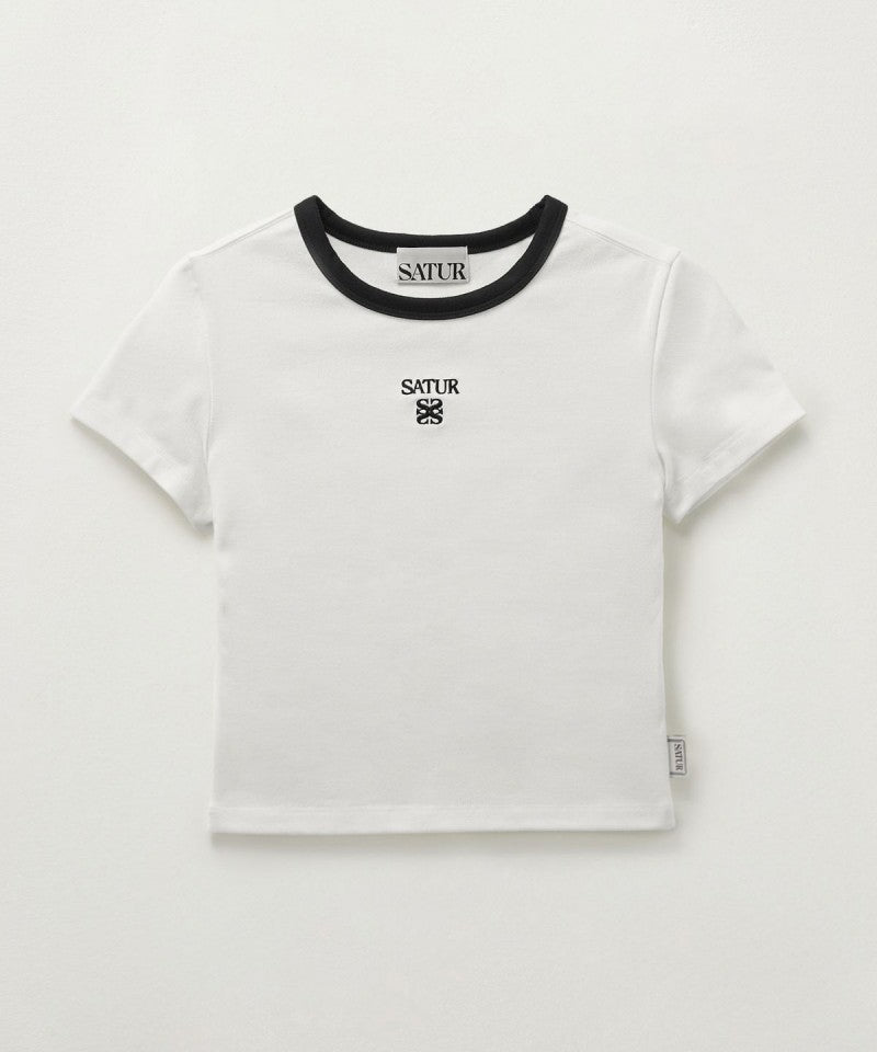女款【WE ARE】韓國Satur休閒短袖T恤SA252WTS32