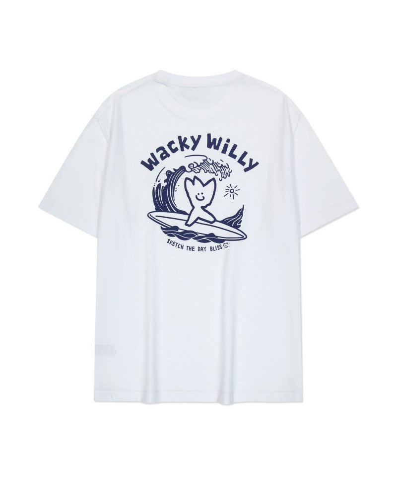 【WE ARE】韓國wacky Willy 衝浪短袖T恤WA2502ST34