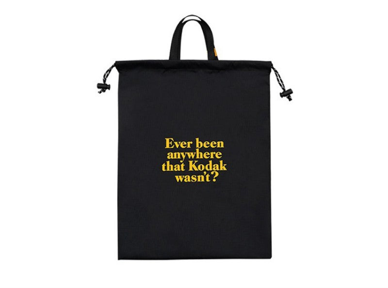 【現貨】機場提貨【WE ARE】韓國KODAK柯達抽繩手提袋K230431BLK1