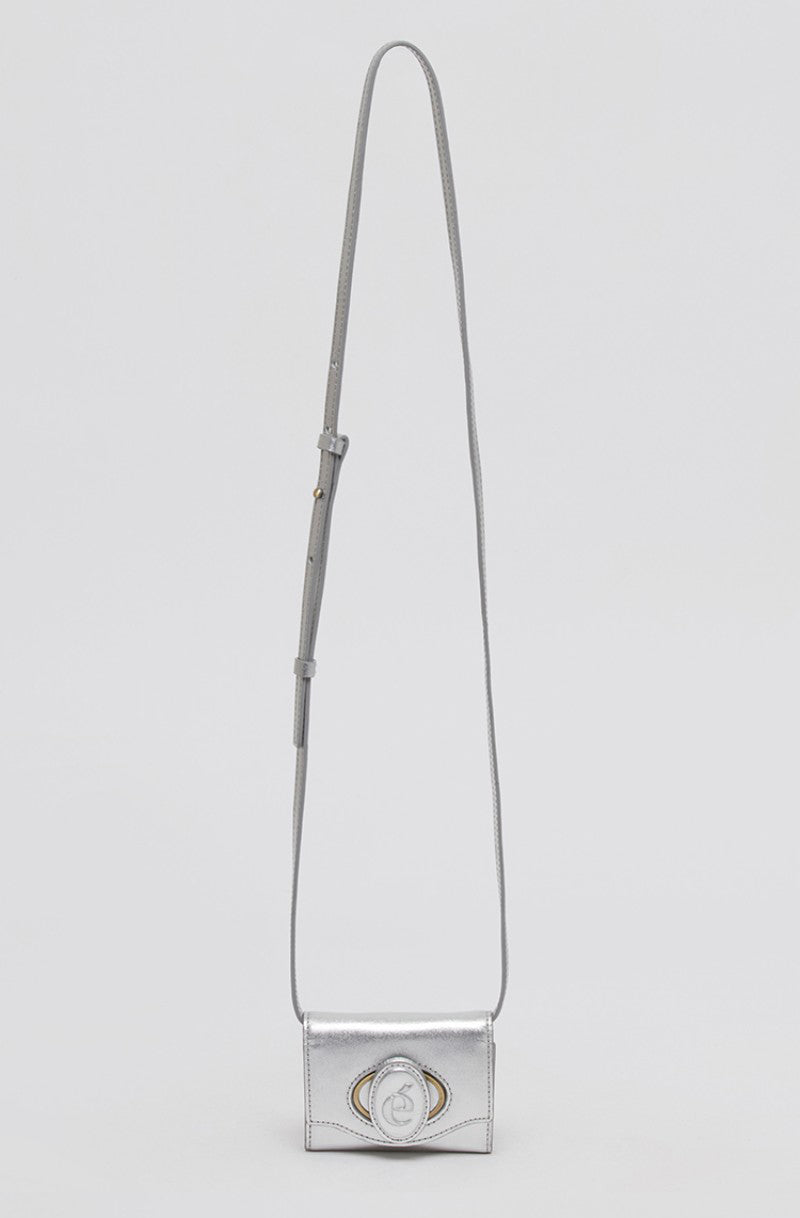 【WE ARE】Korea Archivepke purchasing shoulder messenger bag cowhide small coin purse card holder OVBRX24003/OVBRX25001