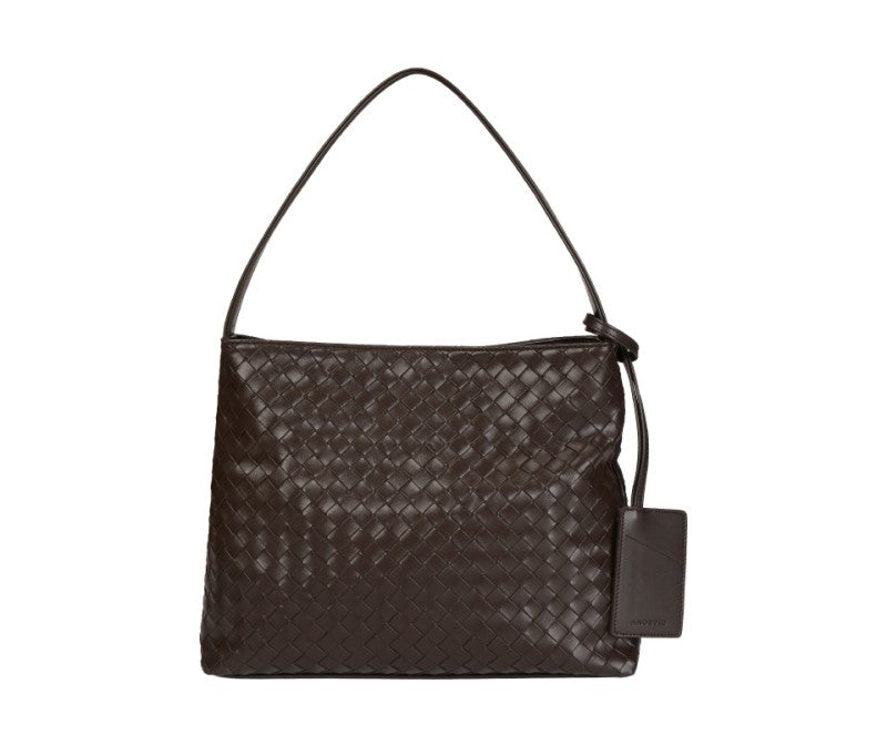 【WE ARE】韓國ANOETIC休閒編織單肩包ANCWEAVINGMESHBAG
