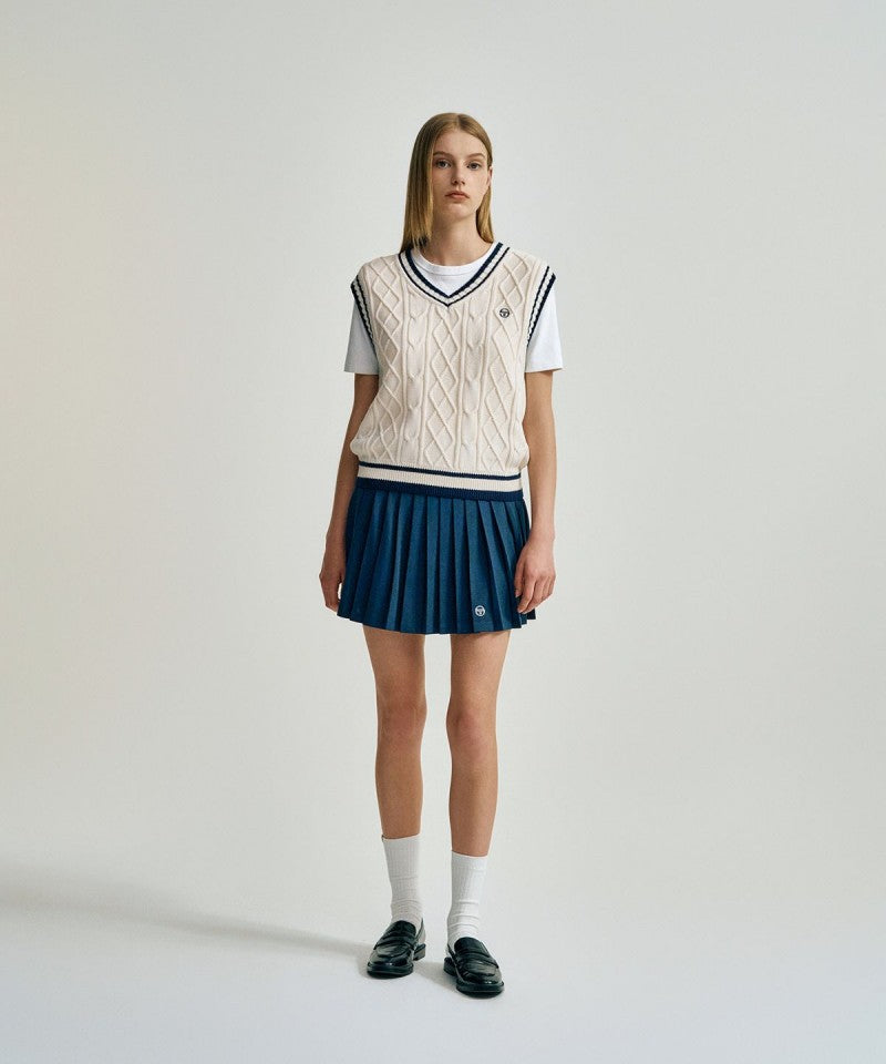 【WE ARE】韓國SERGIO TACCHINI 女款百褶裙TWSK10954