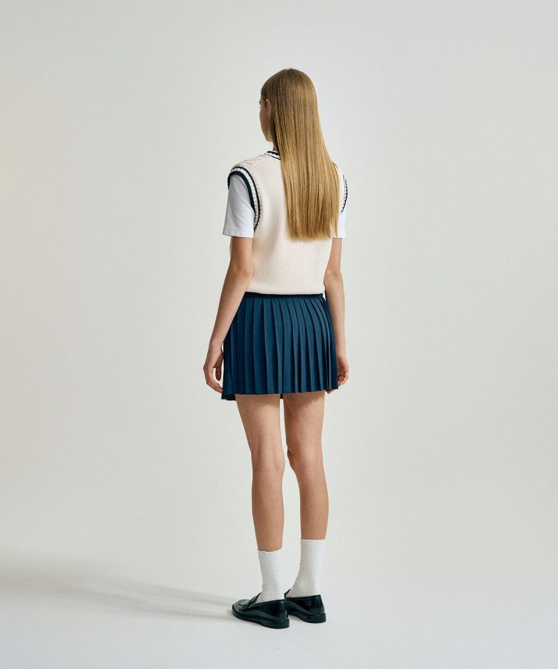【WE ARE】韓國SERGIO TACCHINI 女款百褶裙TWSK10954