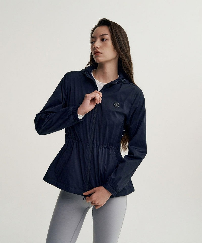 【WE ARE】韓國SERGIO TACCHINI 女款 連帽縮腰防風外套 TWWJ70444