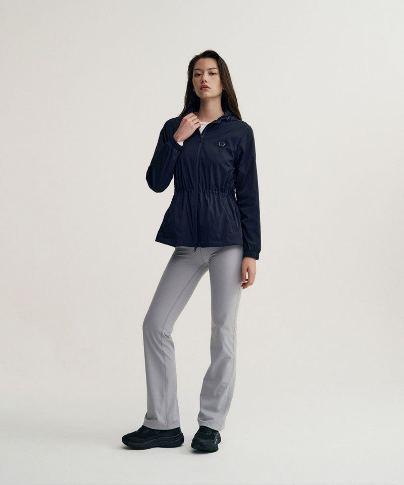 【WE ARE】韓國SERGIO TACCHINI 女款 連帽縮腰防風外套 TWWJ70444